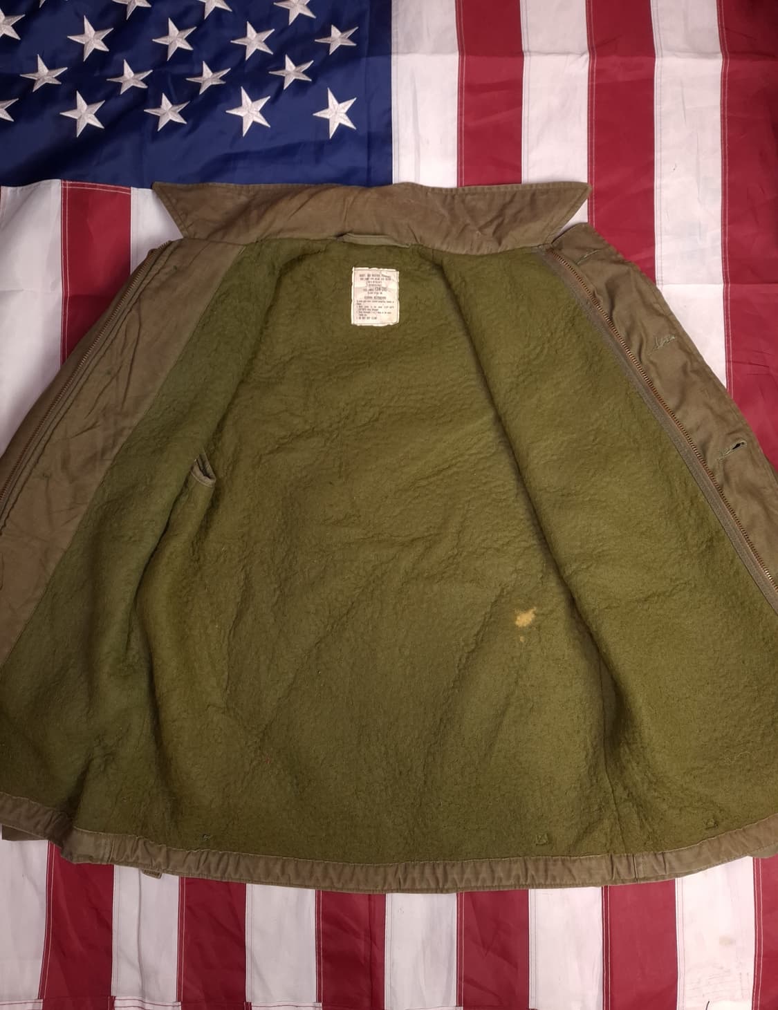 오리지날 미해군 A-2 덱자켓 상품이미지10