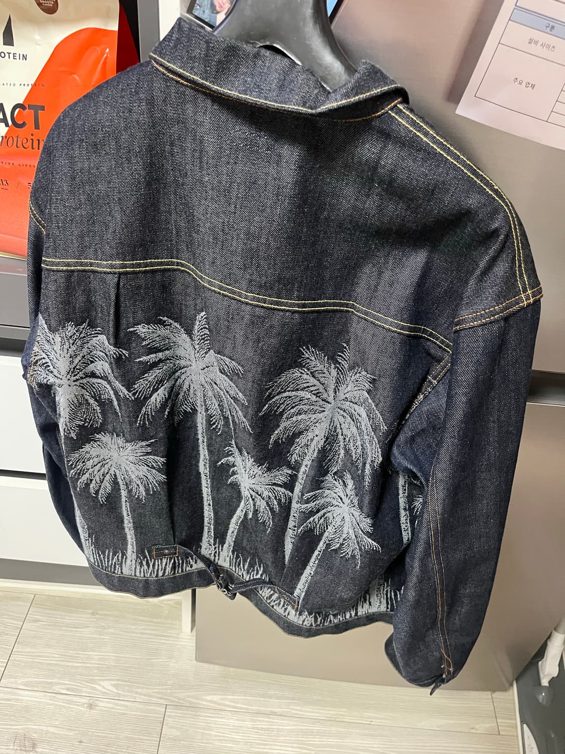 캐피탈 야자수 청자켓 L 상품이미지2