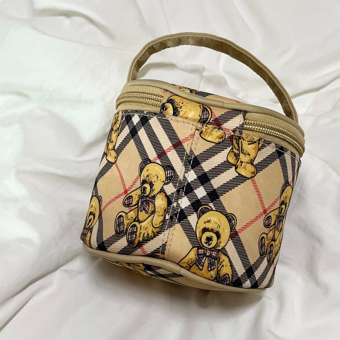 희귀빈티지 ) Burberry 버버리 테디베어 파우치백 상품이미지4