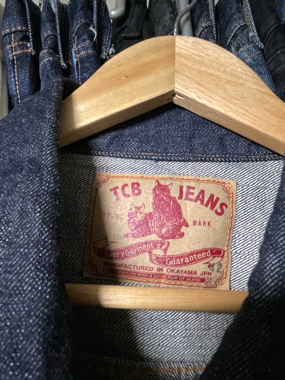 tcb진스 50s jacket one wash(tcb진스) 42 상품이미지3