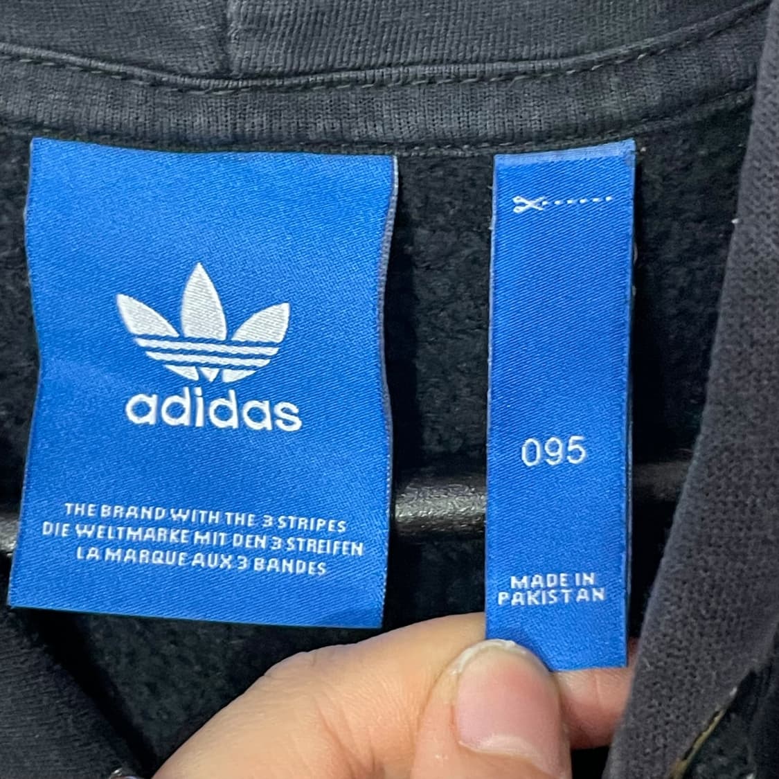 아디다스 빅로고 프린팅 후드티 상품이미지5