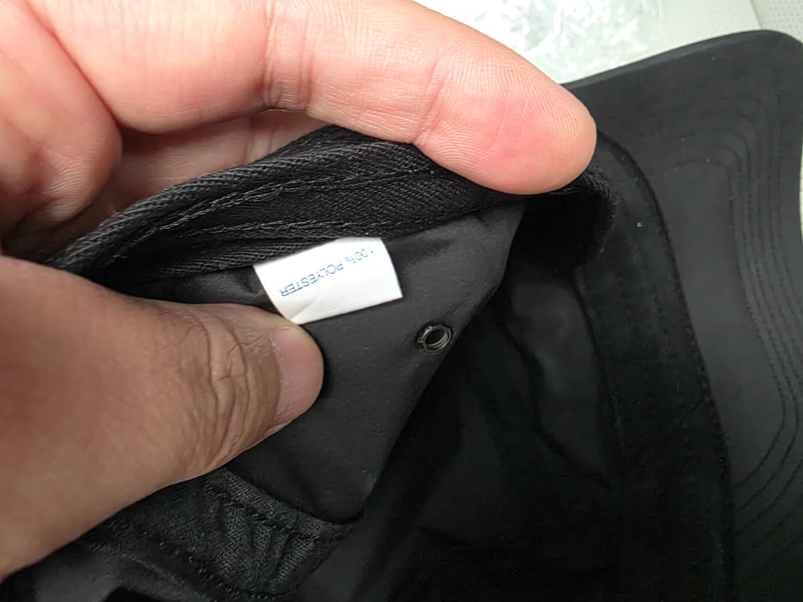 슈프림 20FW 인셋 러버로고 캠프캡 블랙 상품이미지7