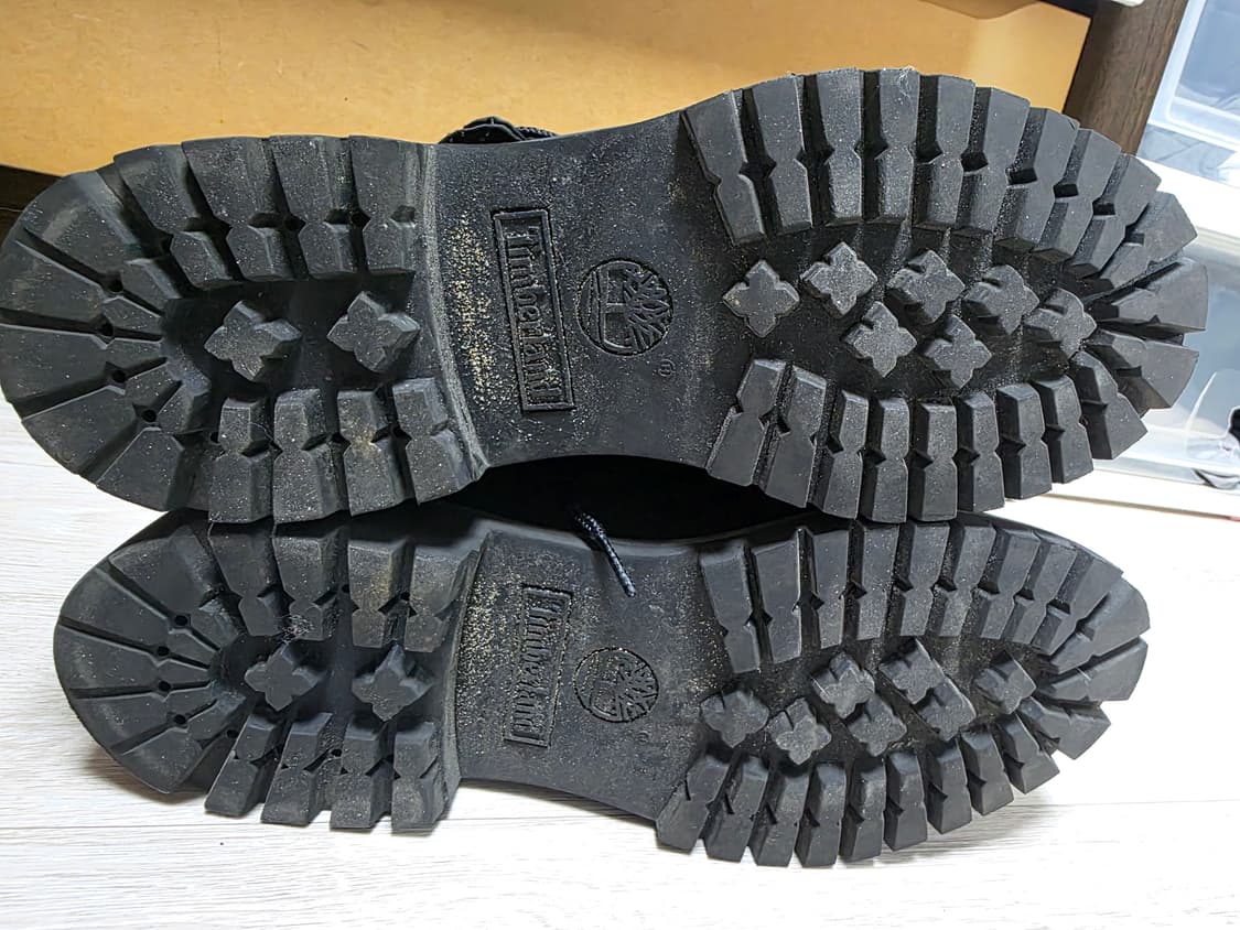 [250~255]팀버랜드 6인치 블랙 롤탑부츠 상품이미지6