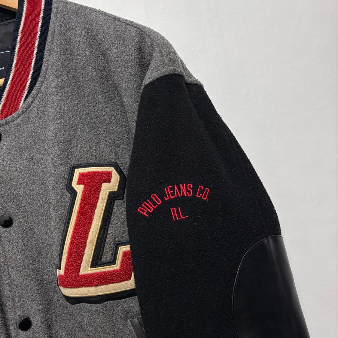 폴로진스 울 바시티 자켓 상품이미지3