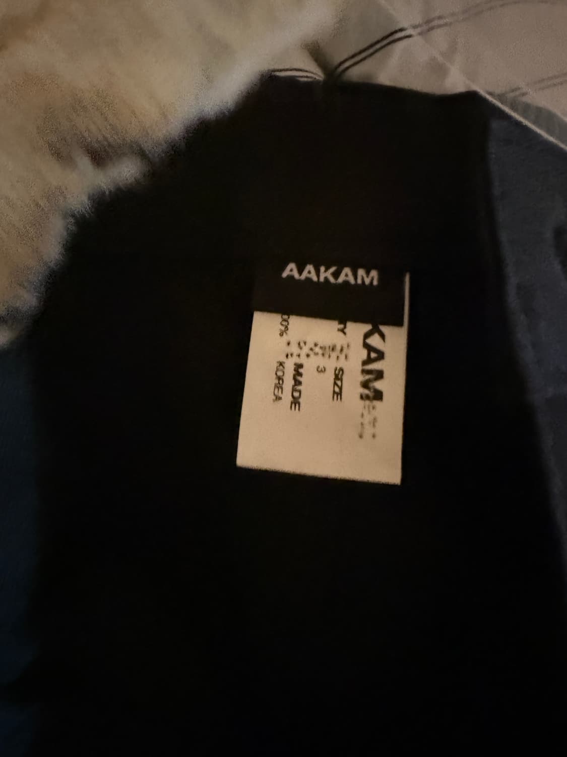 Aakam 아캄 스터드 블랙진 상품이미지3