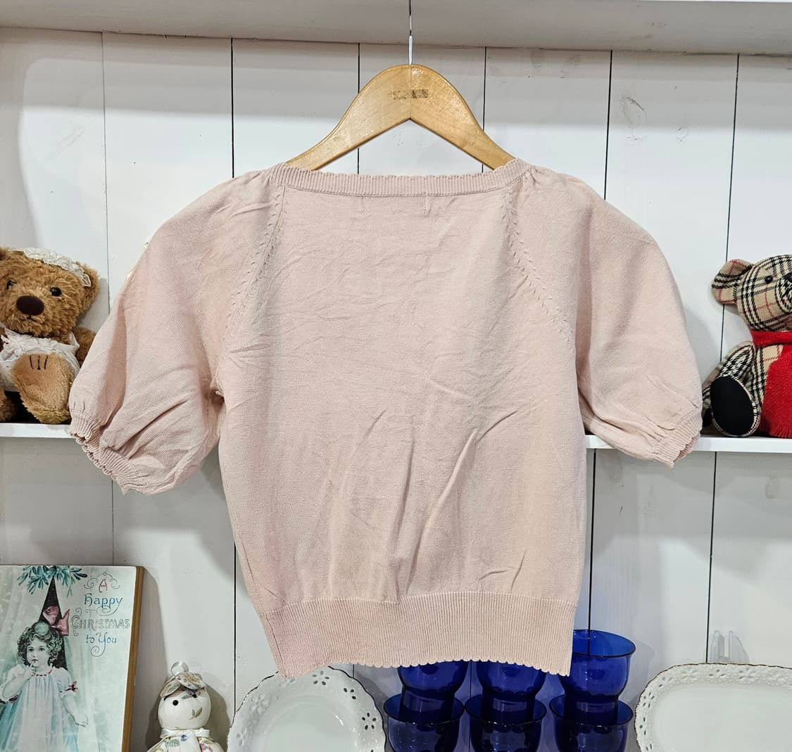 퍼프 니트 가디건 상품이미지5