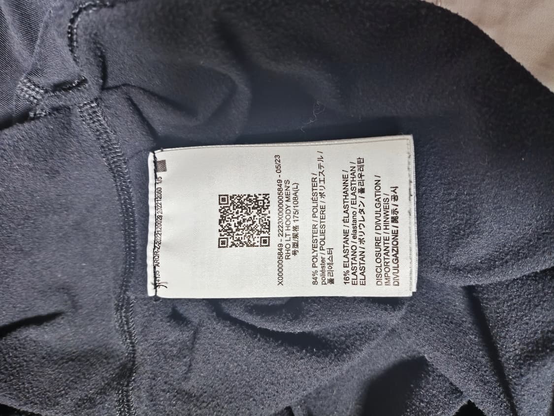 [L] 아크테릭스 로LT 블랙 상품이미지7