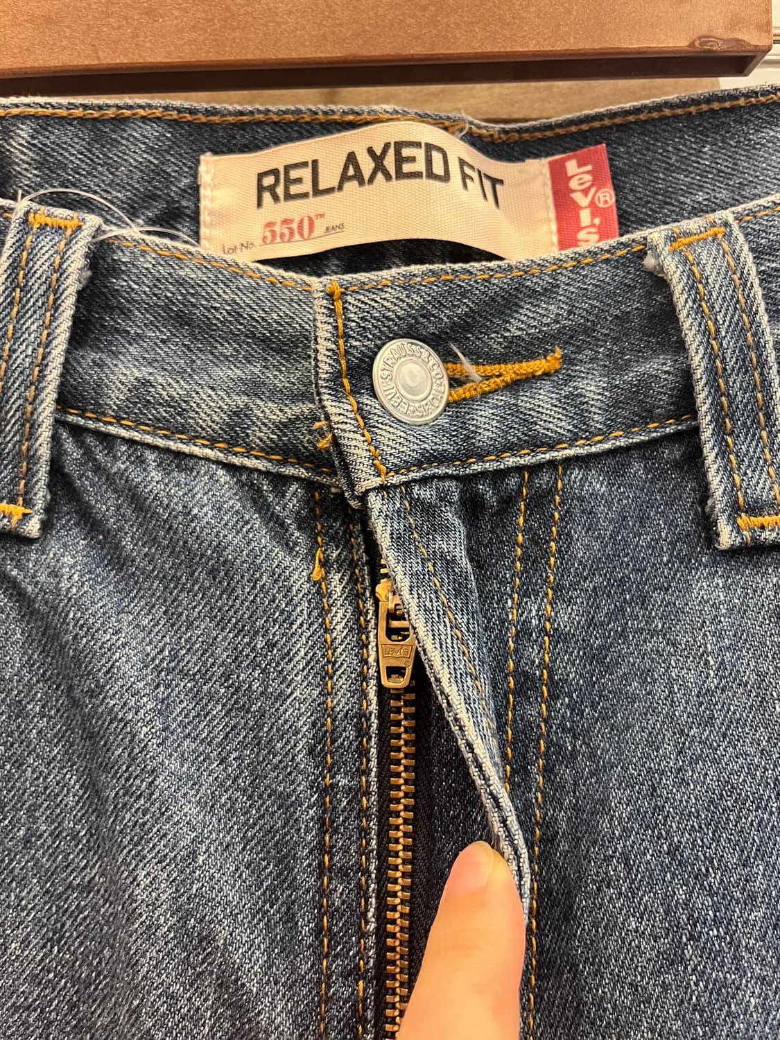 Levis 리바이스 550 컷오프 데님 쇼츠 팬츠 (29inch) 상품이미지3