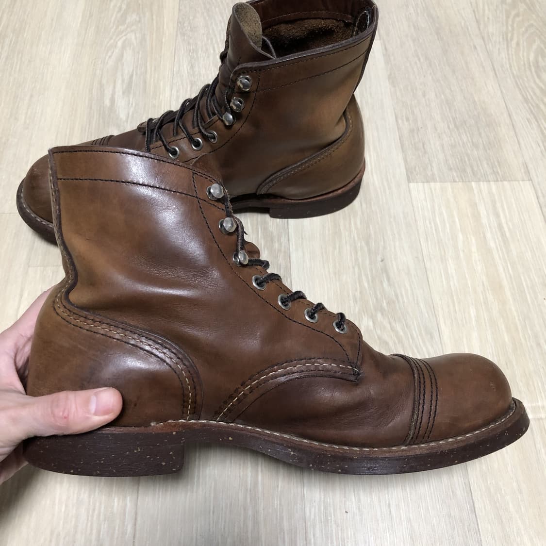 (265) 레드윙 RED WING 8111 아이언레인저 부츠 앰버하니스 상품이미지5