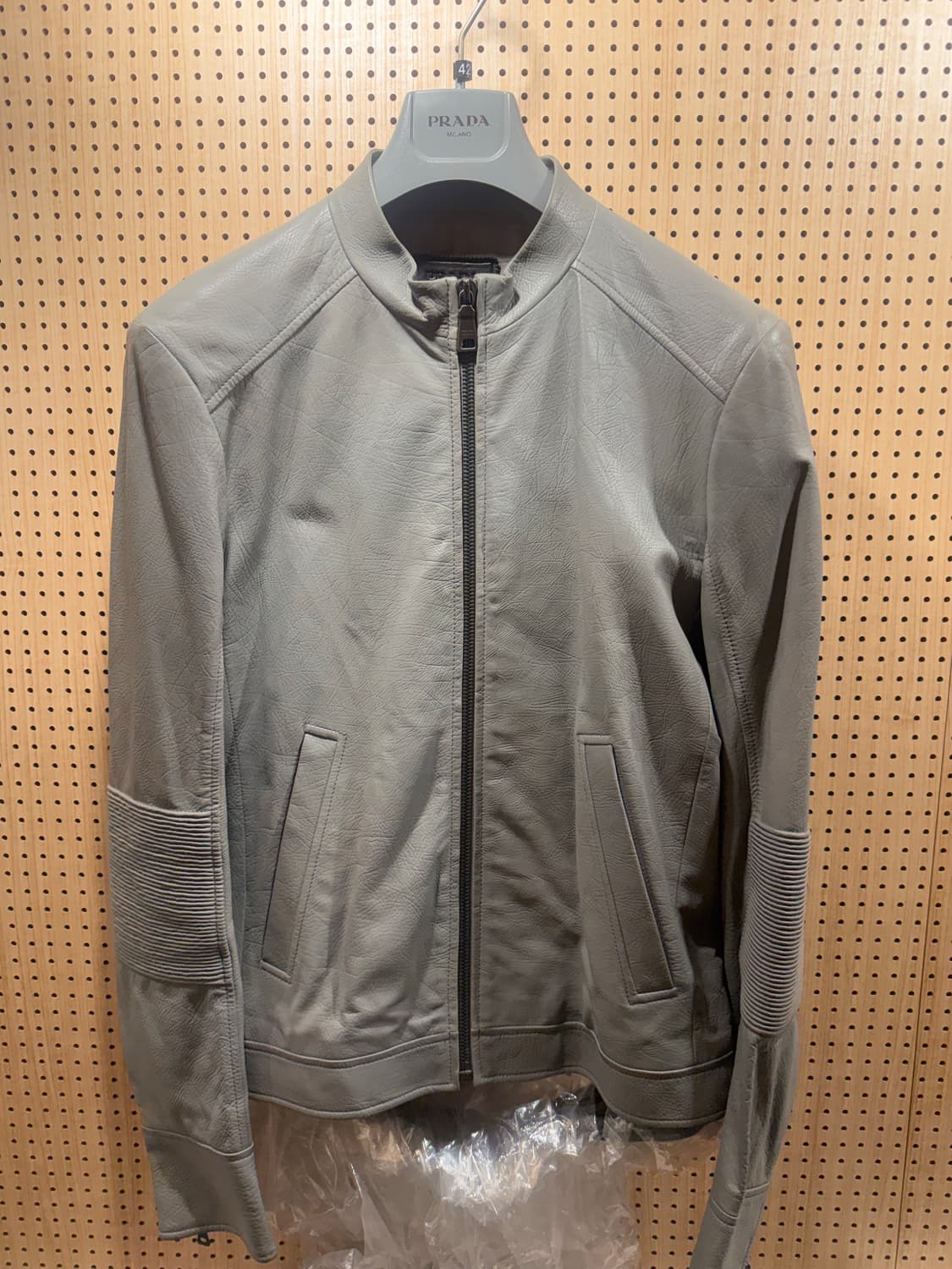 PRADA 2011 Leather Biker Jacket 상품이미지1