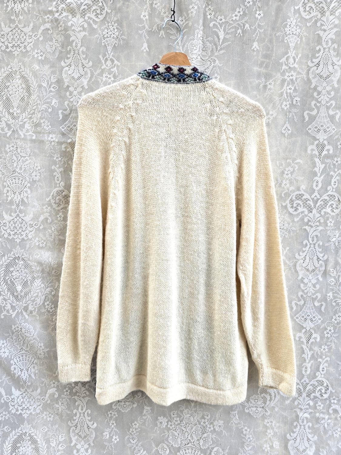 핸드메이드 알파카 가디건  상품이미지6