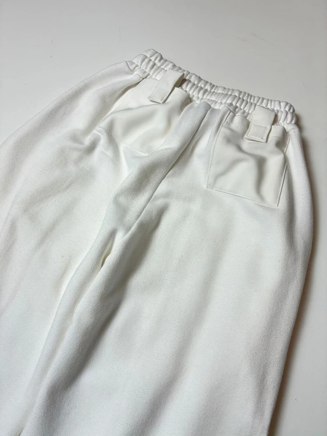 우알롱 볼륨 로고 와이드 조거 스웻 팬츠 PN8726 상품이미지5