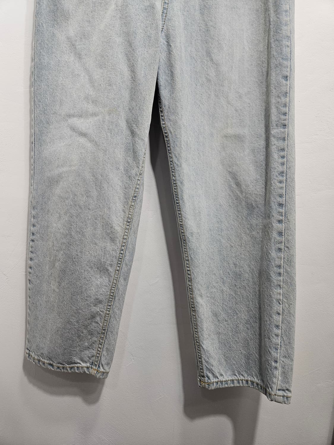 뒷밴딩와이드 아이스 데닝 팬츠 M 상품이미지6