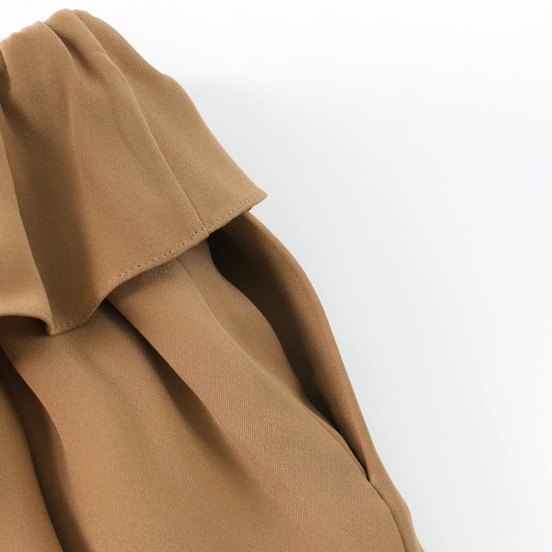 끌로에 Chole 실크 러플 베이지 반바지 숏팬츠 상품이미지7