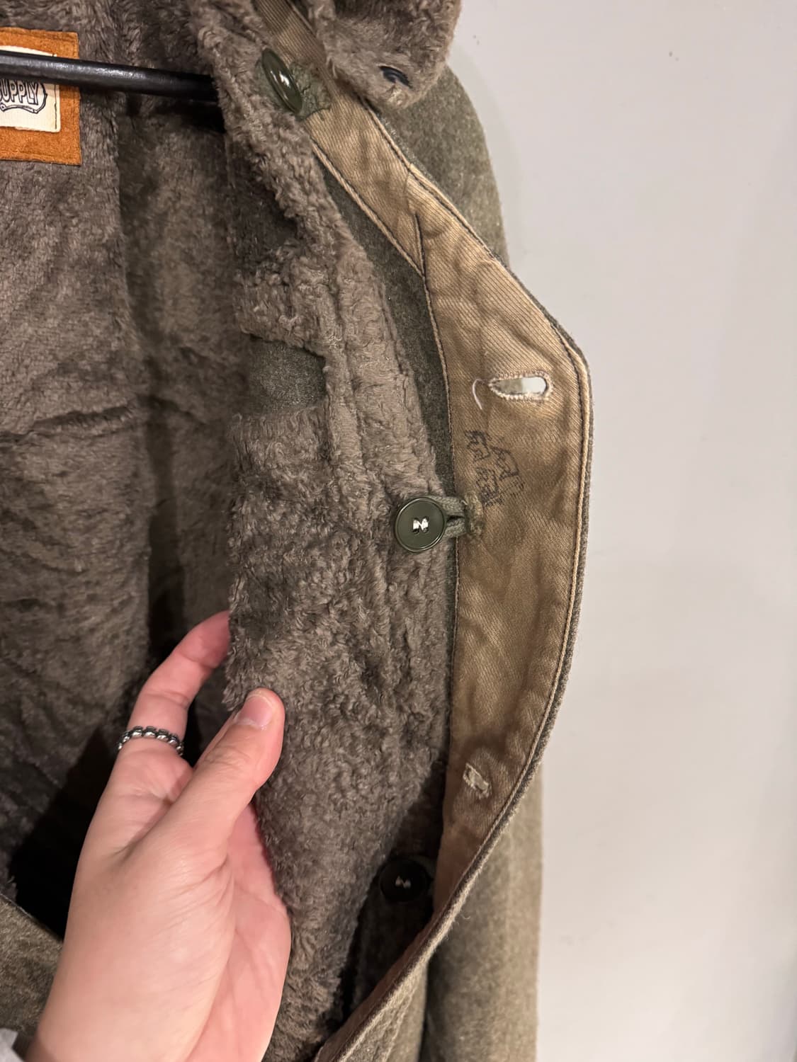 T.K Garment Supply 리워크 울 파카  상품이미지7