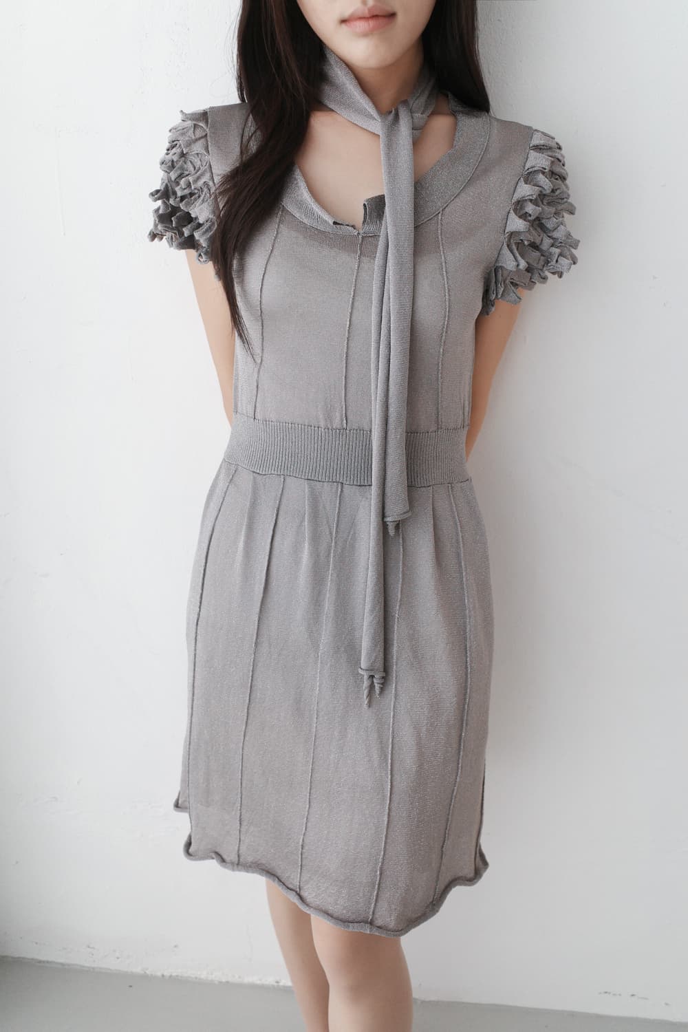 pearl see-through one-piece 상품이미지7