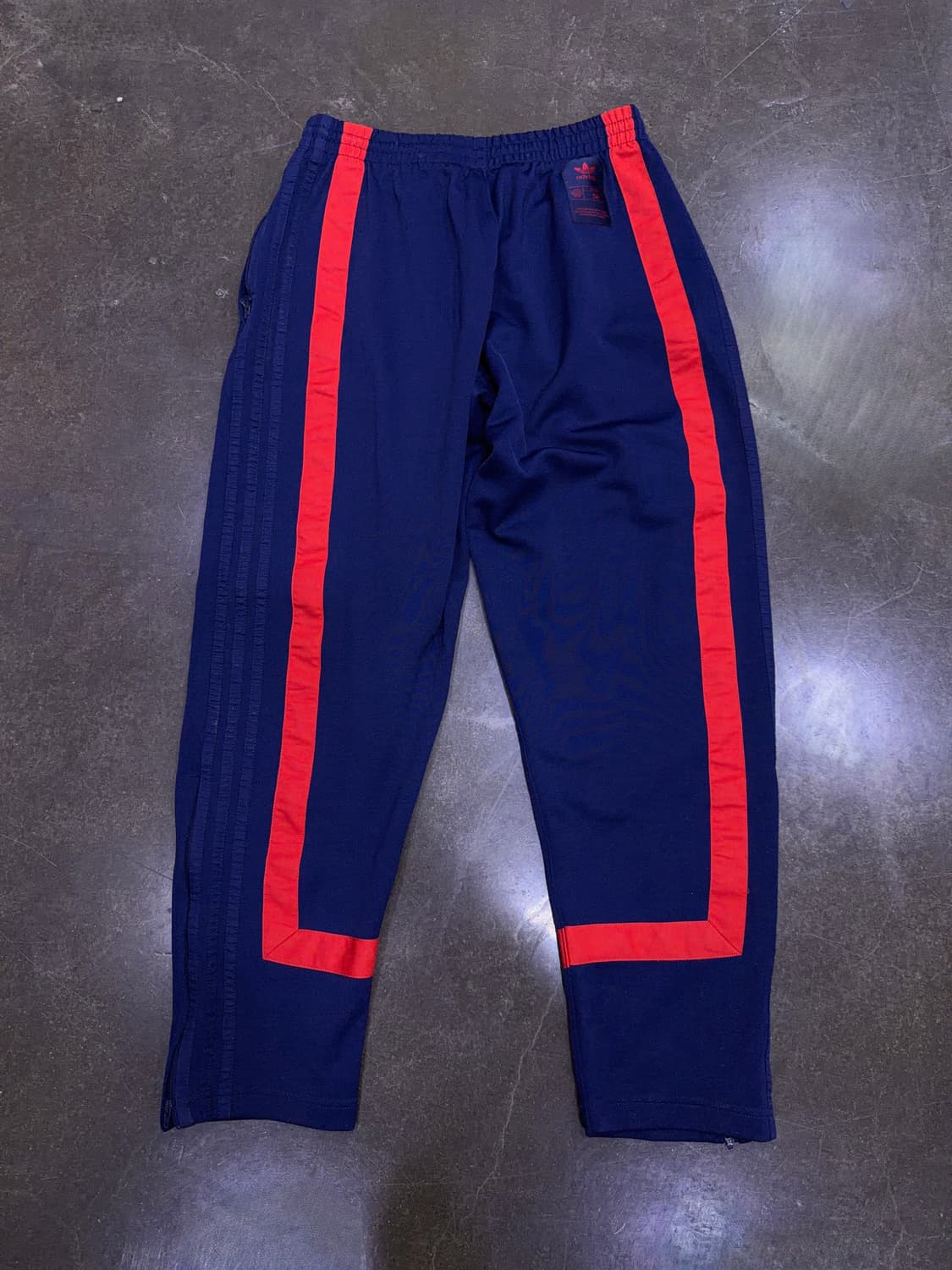 아디다스 웜업 트랙팬츠 트레이닝 네이비 레드 M 상품이미지5