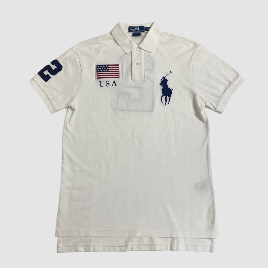 폴로 빅포니 usa 성조기 반팔카라티 상품이미지2