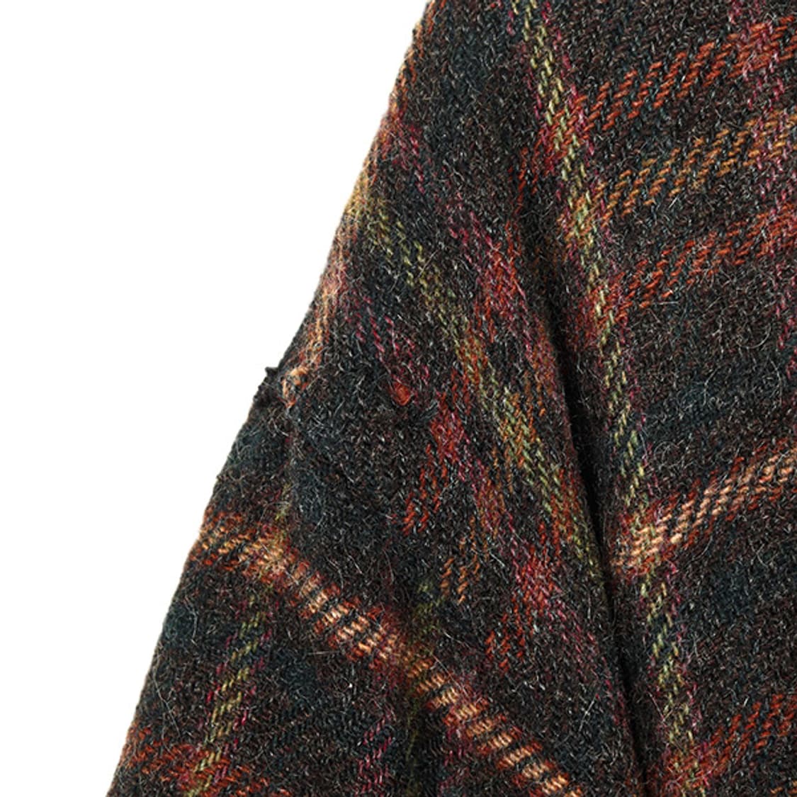 라코스테 90s 플래드 체크 울 블루종 (M) 상품이미지5