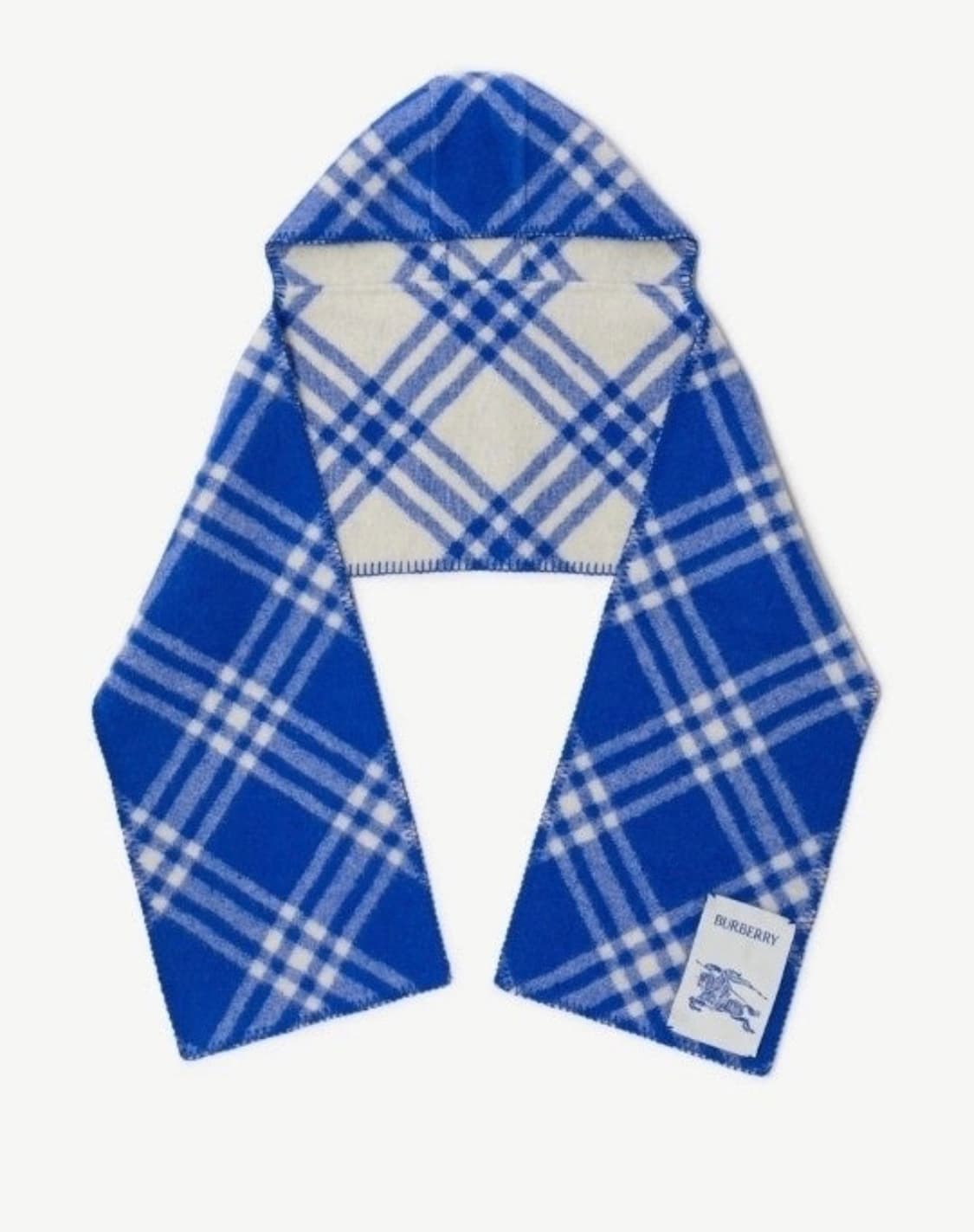 버버리 핑크 체크 울후드 머플러 남여공용 상품이미지9