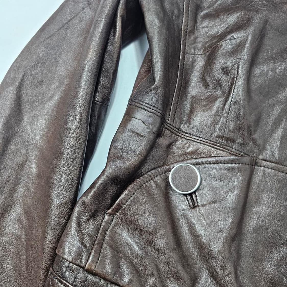 바나나리퍼블릭 양가죽 자켓 S 상품이미지5