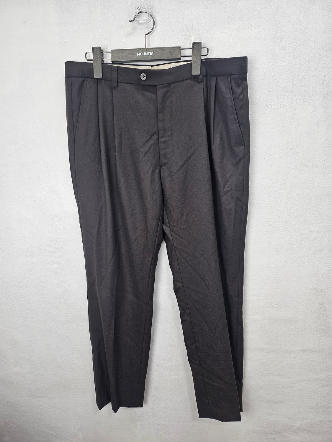 라코스테 남성 모 100% 정장 바지 35인치 상품이미지6