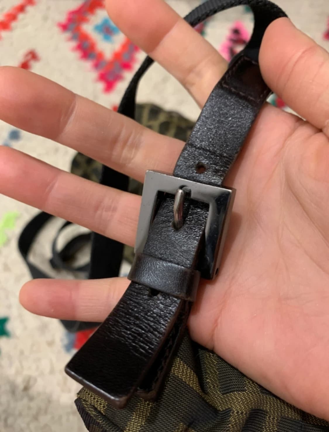 펜디 주카백 빅로고 백팩 상품이미지3