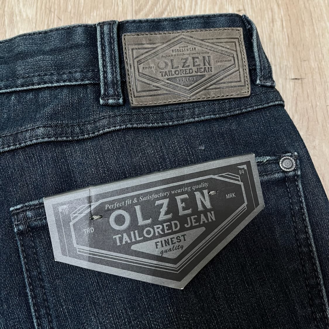 새상품 올젠 테일러드 남성 데님 청바지 76-98  상품이미지2