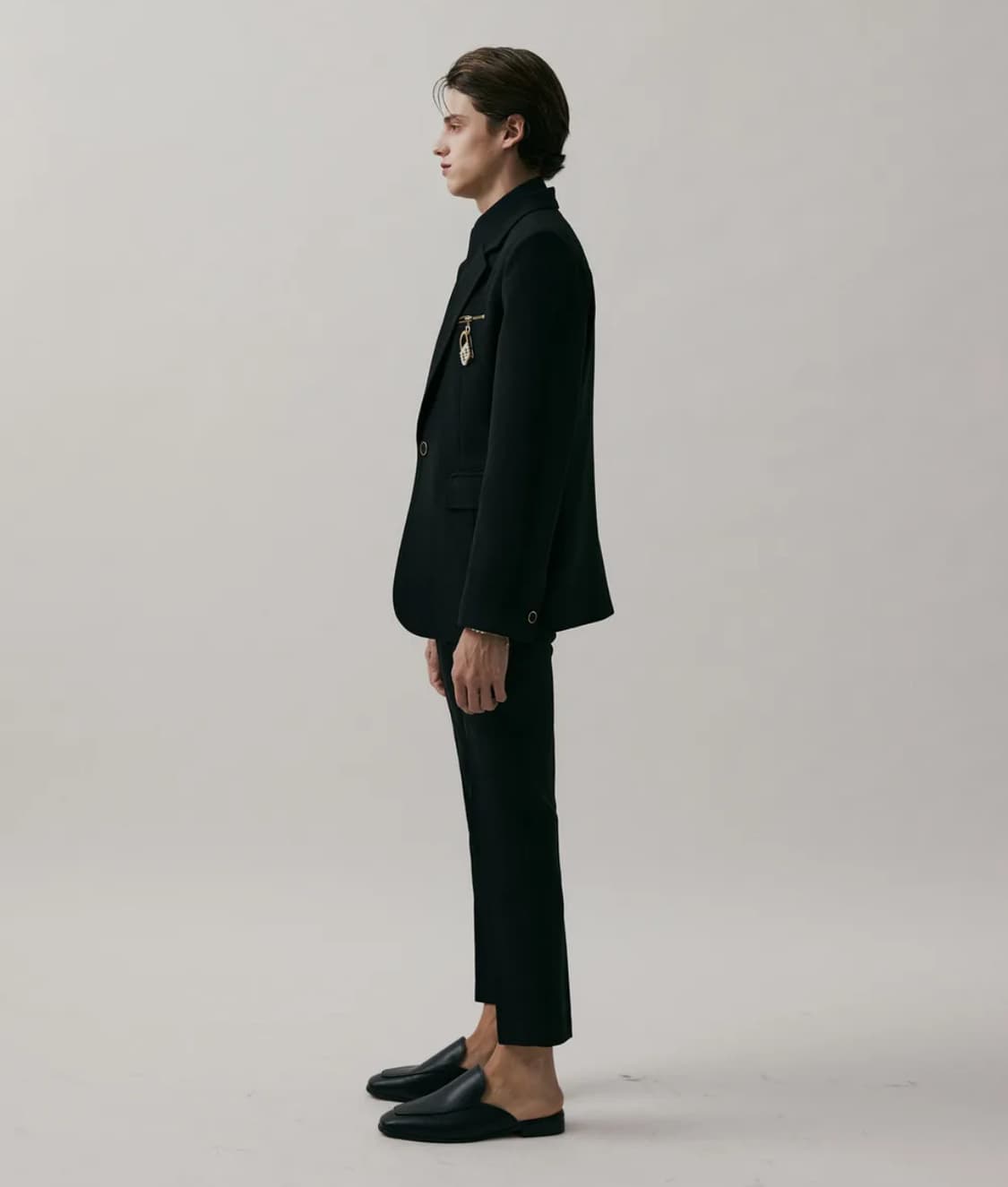 (2)디벨 골드지퍼 싱글 블레이저 상품이미지2