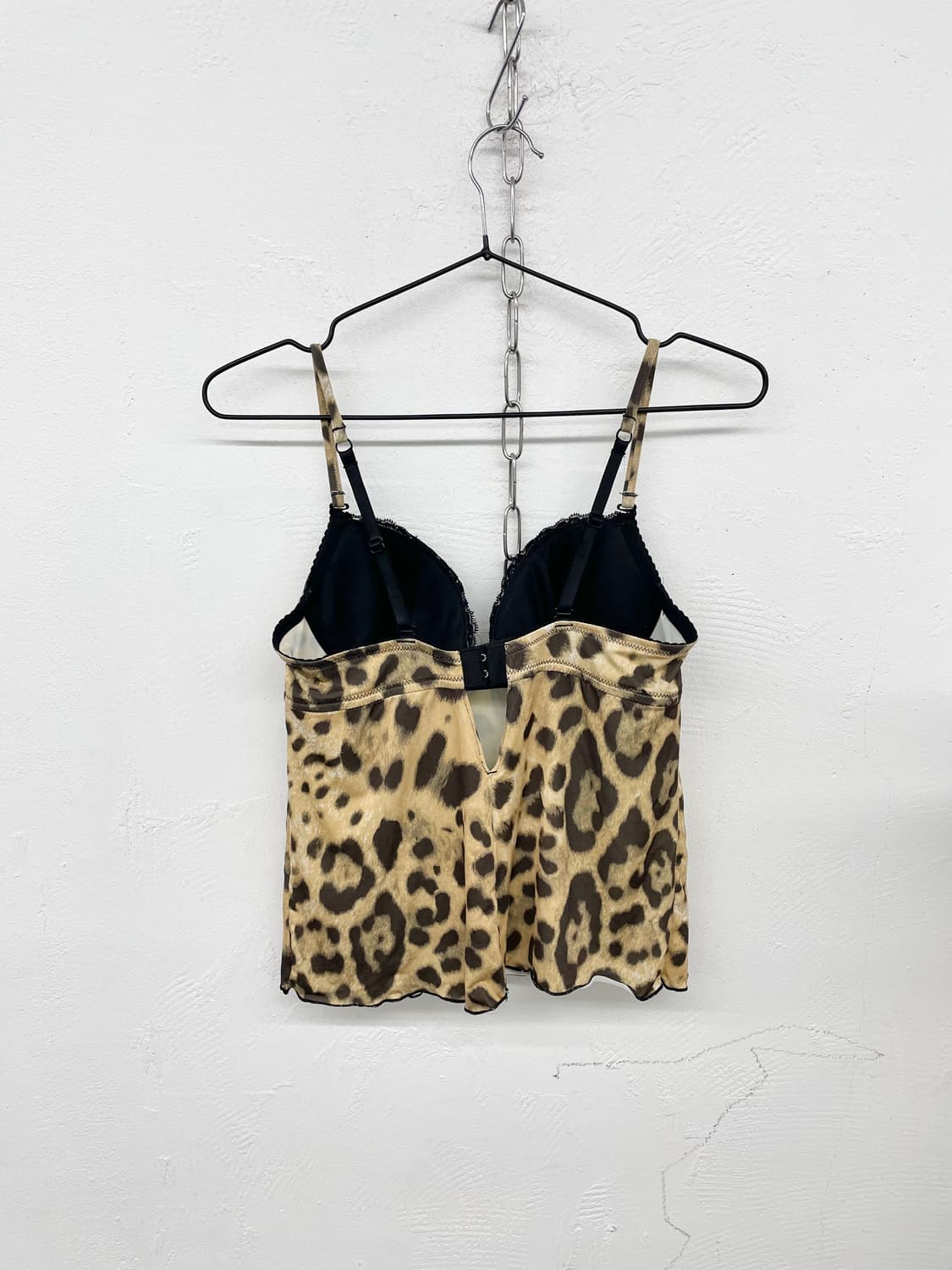 갸루 레오파드 레이스 코르셋 상품이미지6