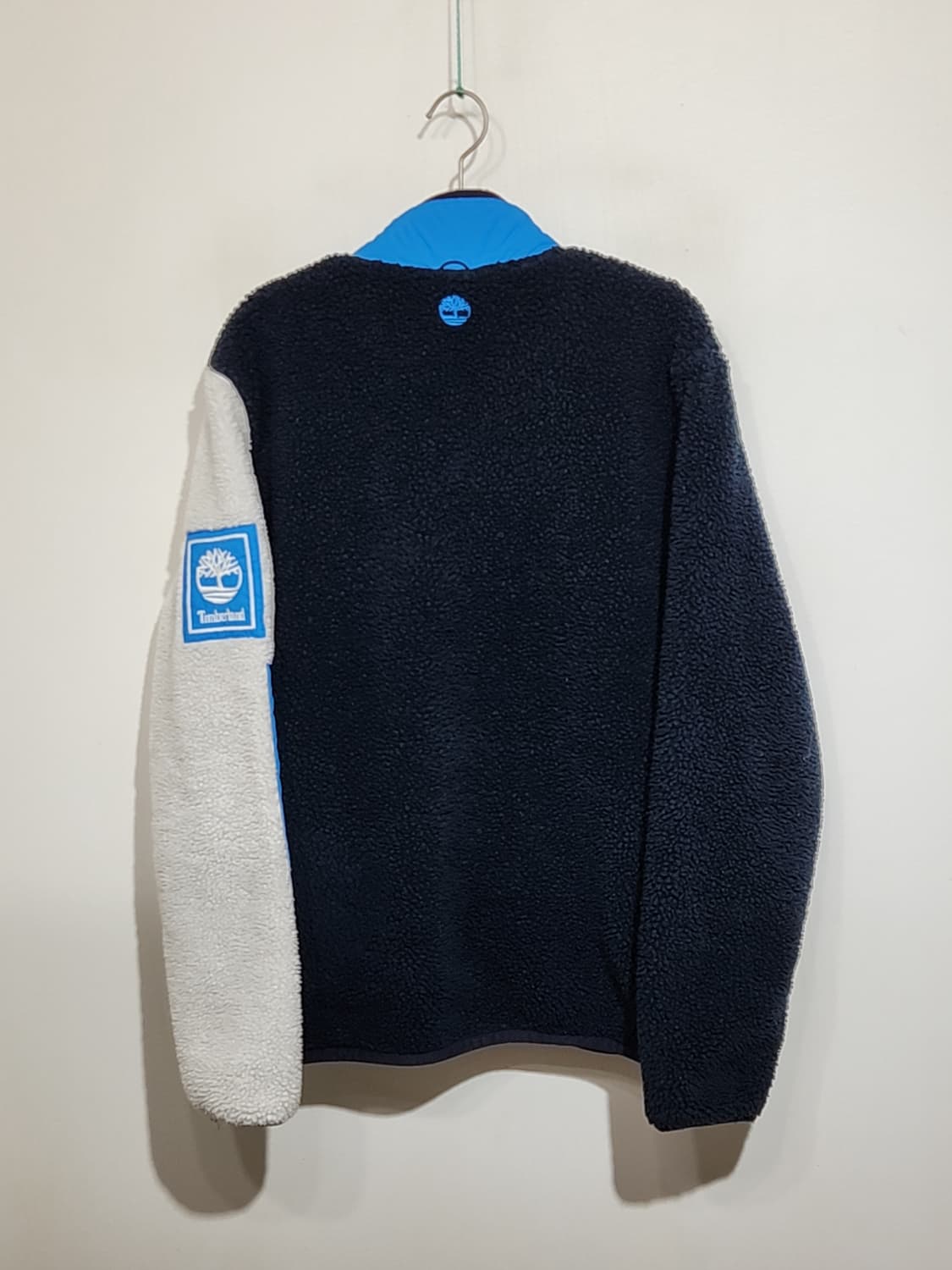 (XL) 팀버랜드 플리스 점퍼 배색 뽀글이 후리스 자켓 아웃도어  상품이미지7