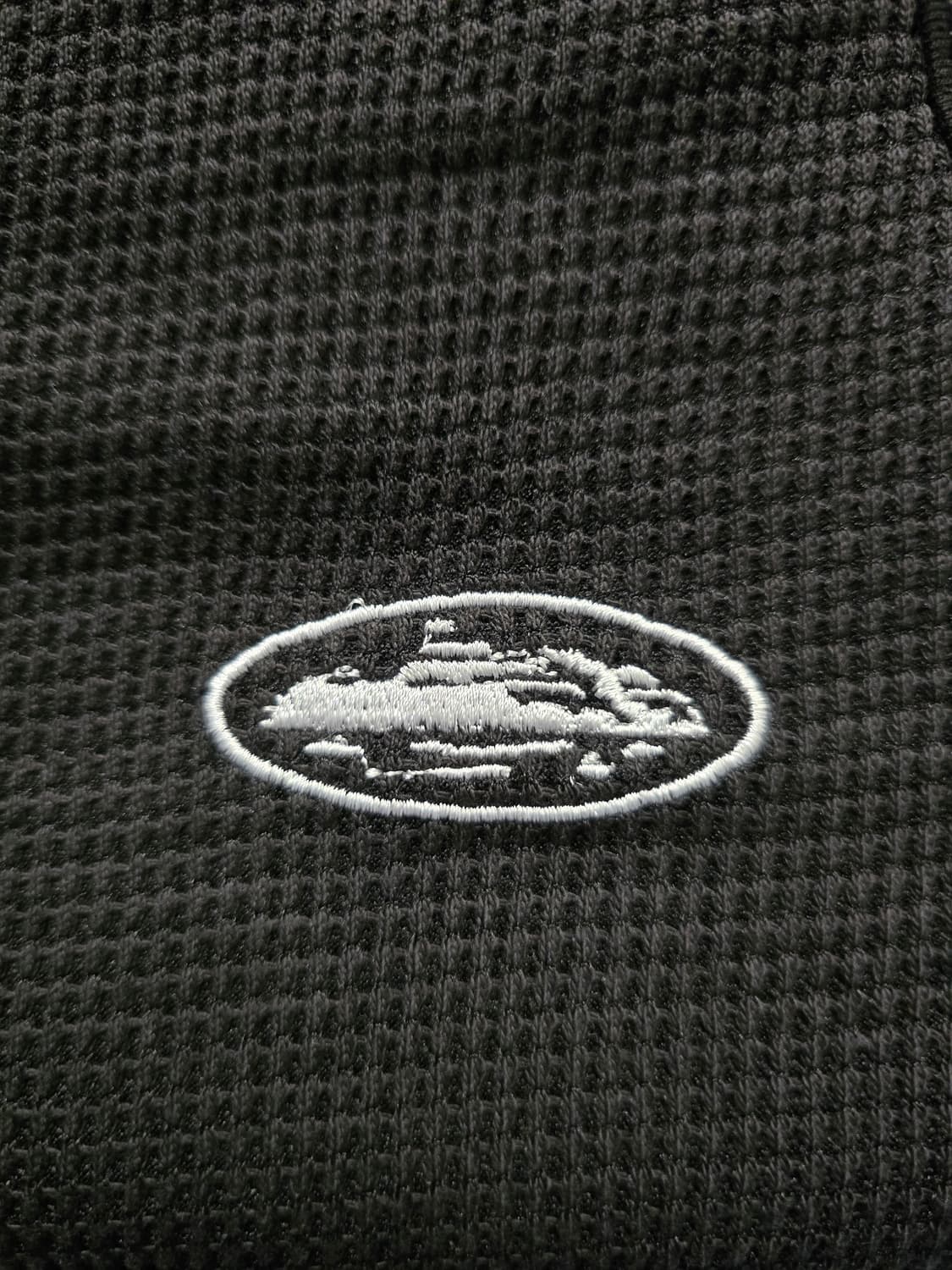 Corteiz bolo tank black L 코르테이즈 와플 슬리브리스 상품이미지2