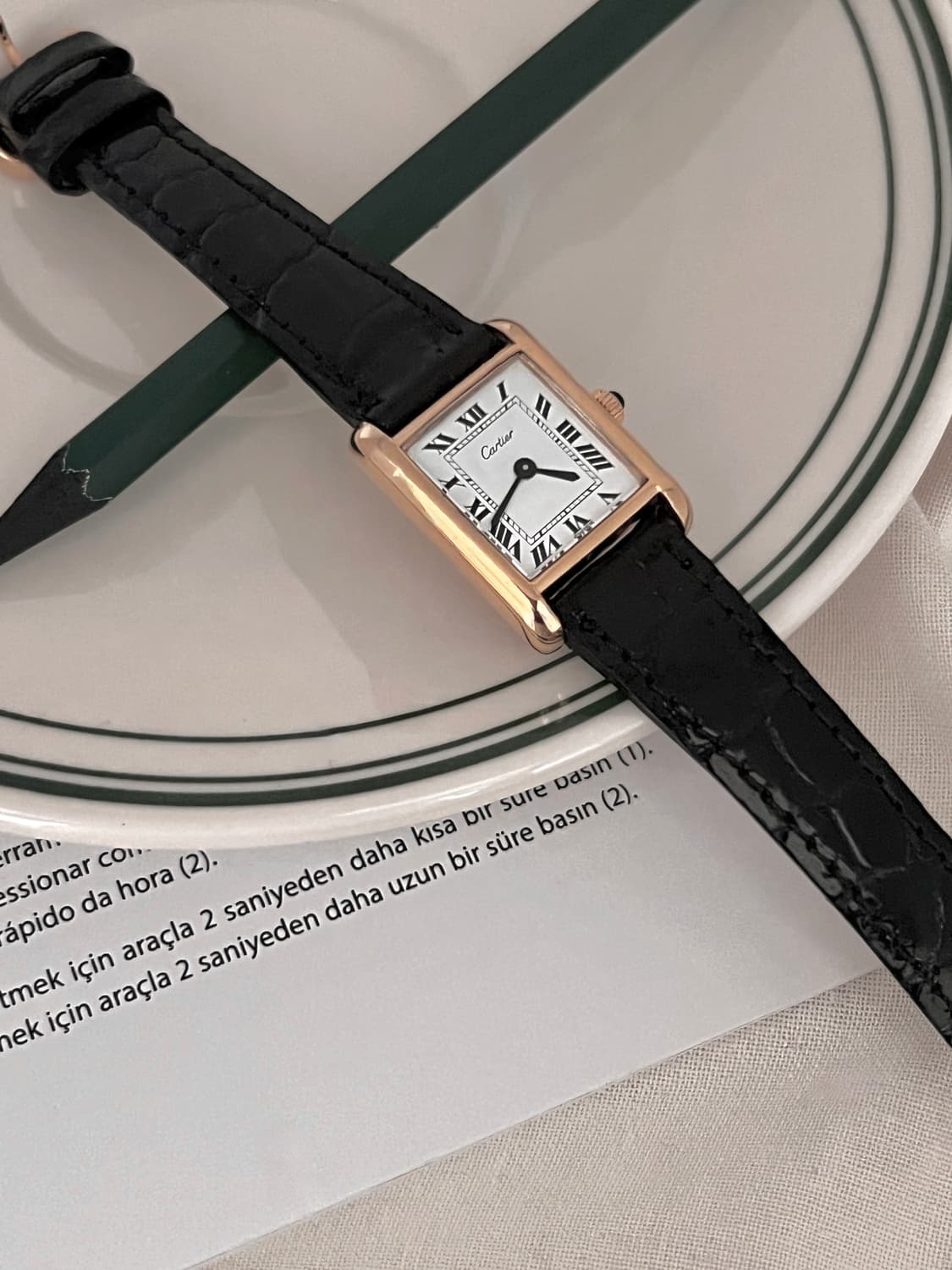 까르띠에 탱크 스몰 빈티지 여성 시계 / 정품감정.케어 상품이미지2