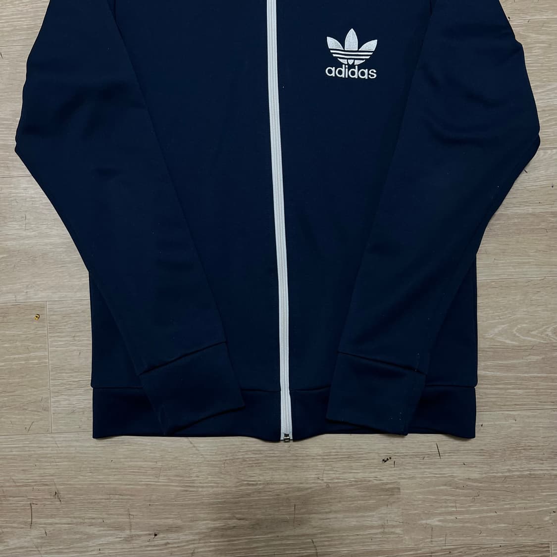 아디다스 여성 사이드라인 유로파 져지 트랙탑 자켓 [네이비] S/90 상품이미지3