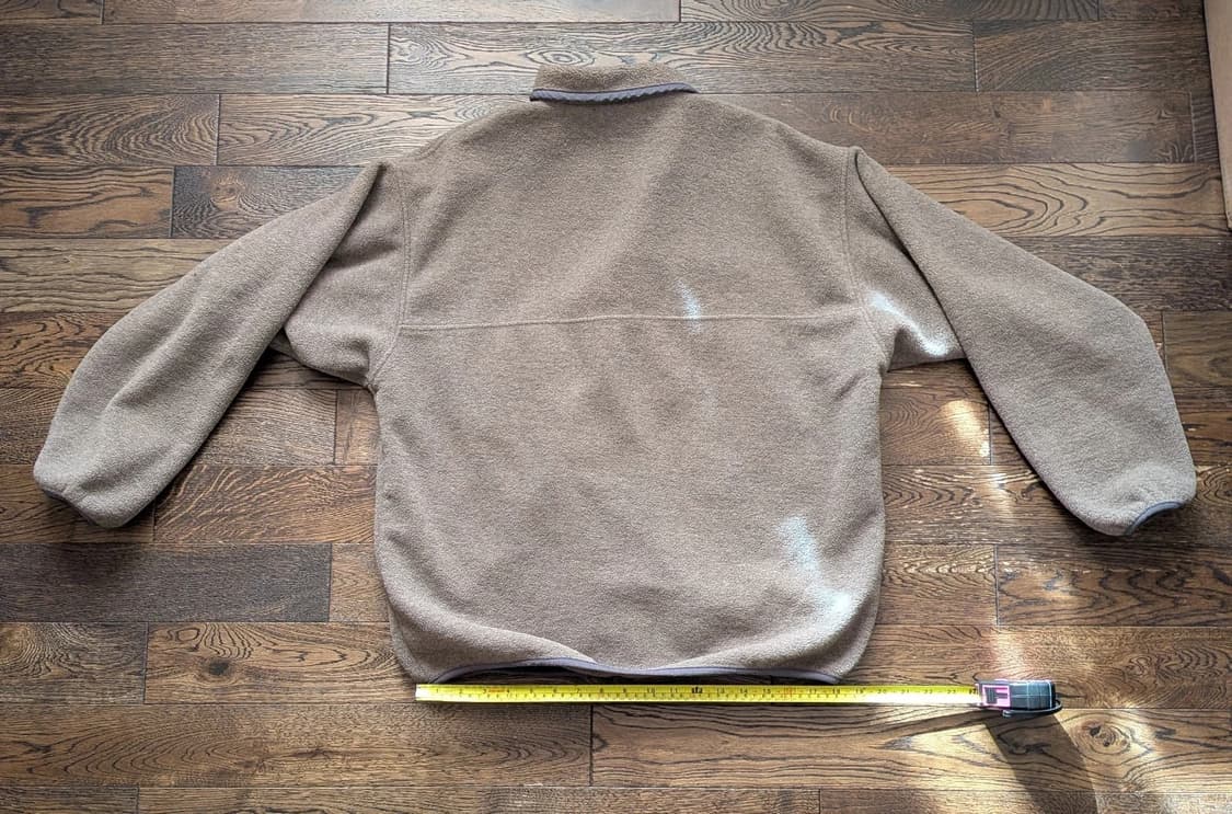 90s 파타고니아 신칠라 스냅-T 베이지 USA 상품이미지4