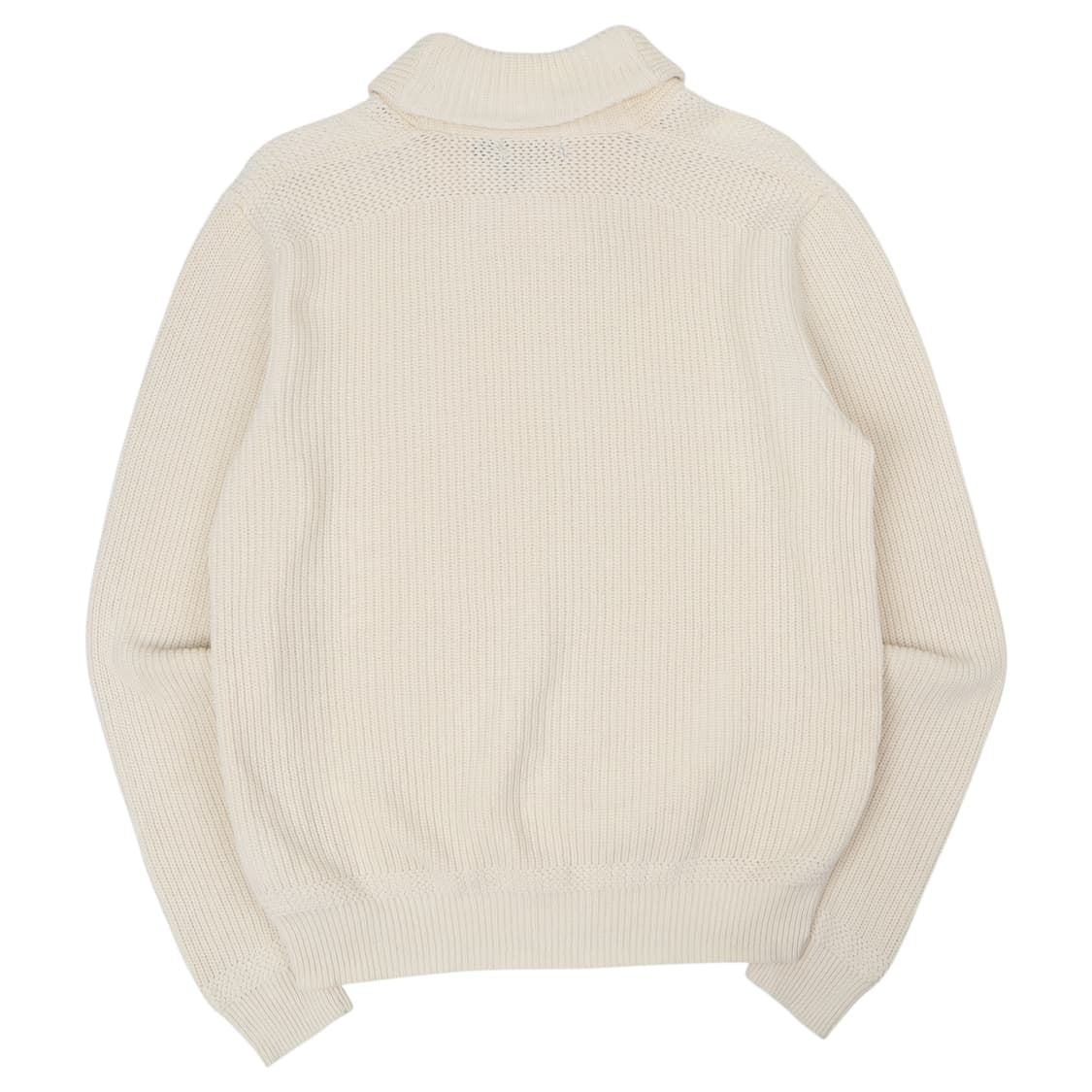 폴로 랄프로렌 아이보리 숄카라 골지 니트 상품이미지5