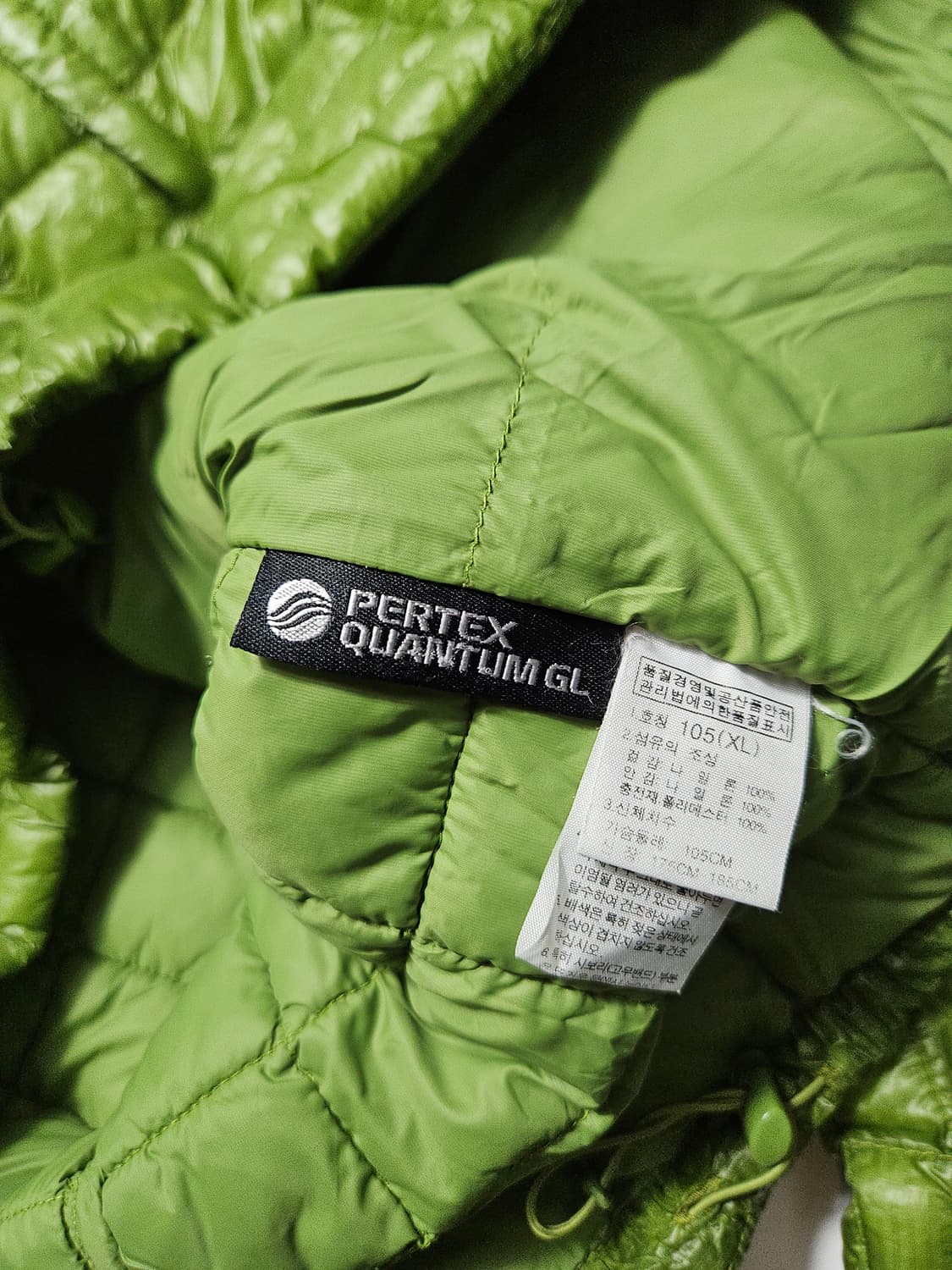 노스페이스 게코그린 경량패딩 다운 퍼텍스 XL 상품이미지6
