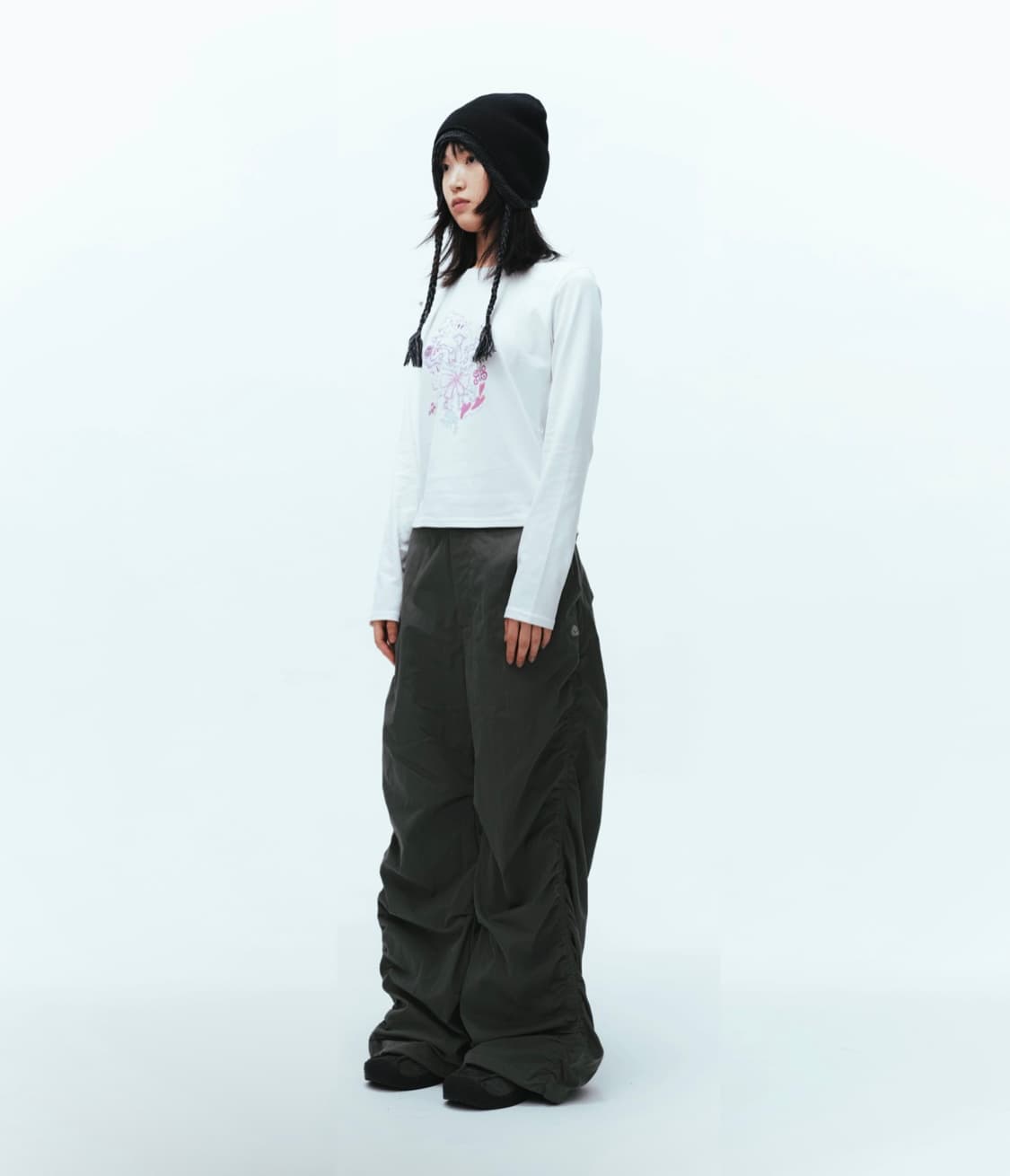 [코이세이오] DOUBLE TROOPER BEANIE BLACK 상품이미지3