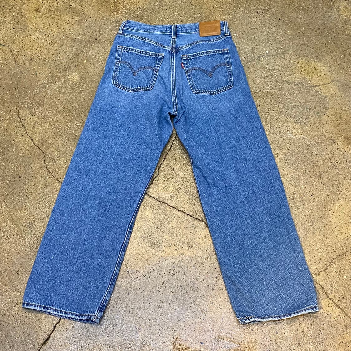 USA 빈티지 리바이스 립케이지 스트레이트 청바지 상품이미지5