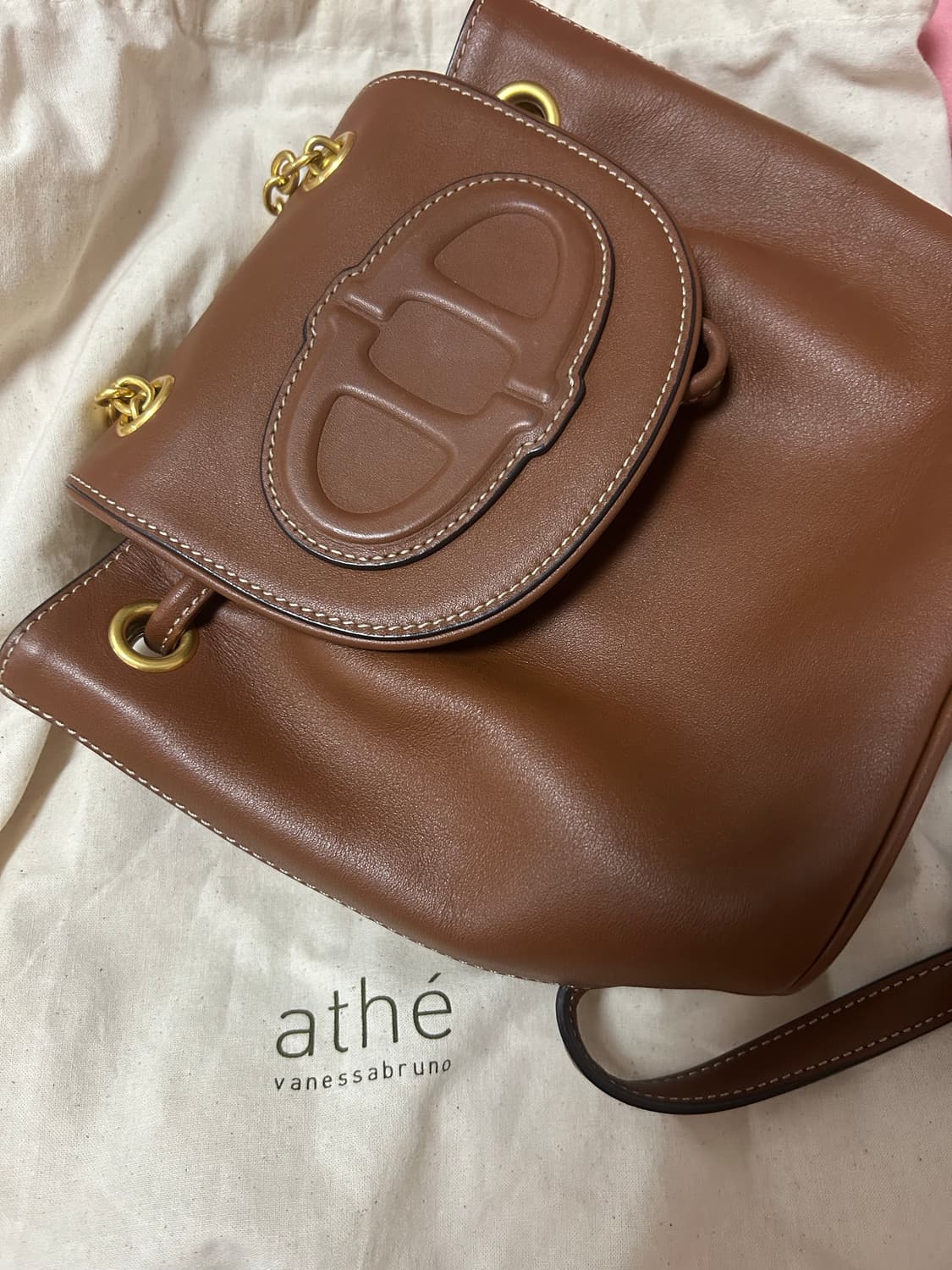 아떼바네사브루노 브라운 알렉산드라 백팩 상품이미지1