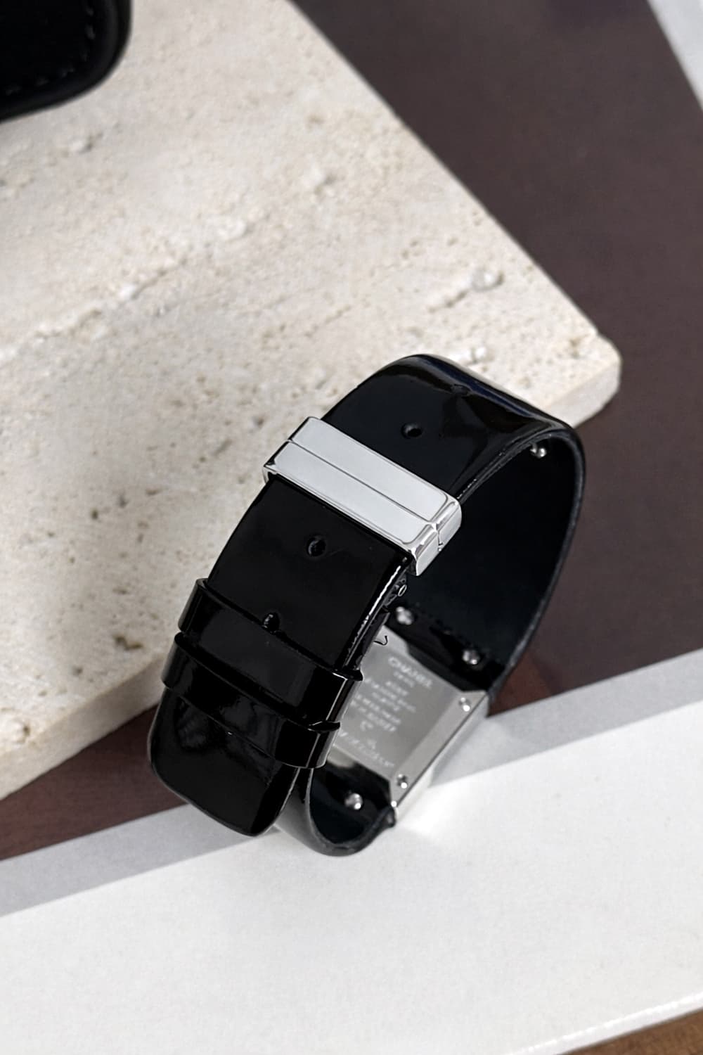 정품 샤넬 여자 다이아몬드 가죽 시계 신품 민트급 상품이미지3