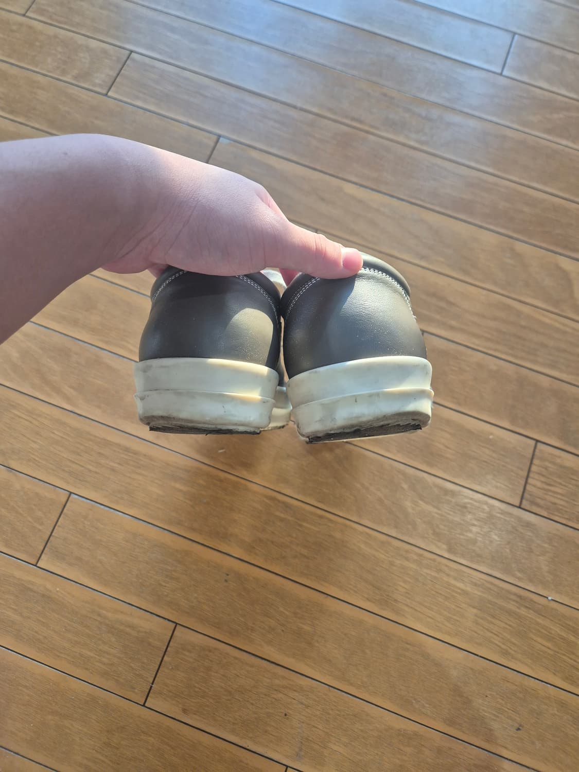 릭오웬스 반스 레더 상품이미지2