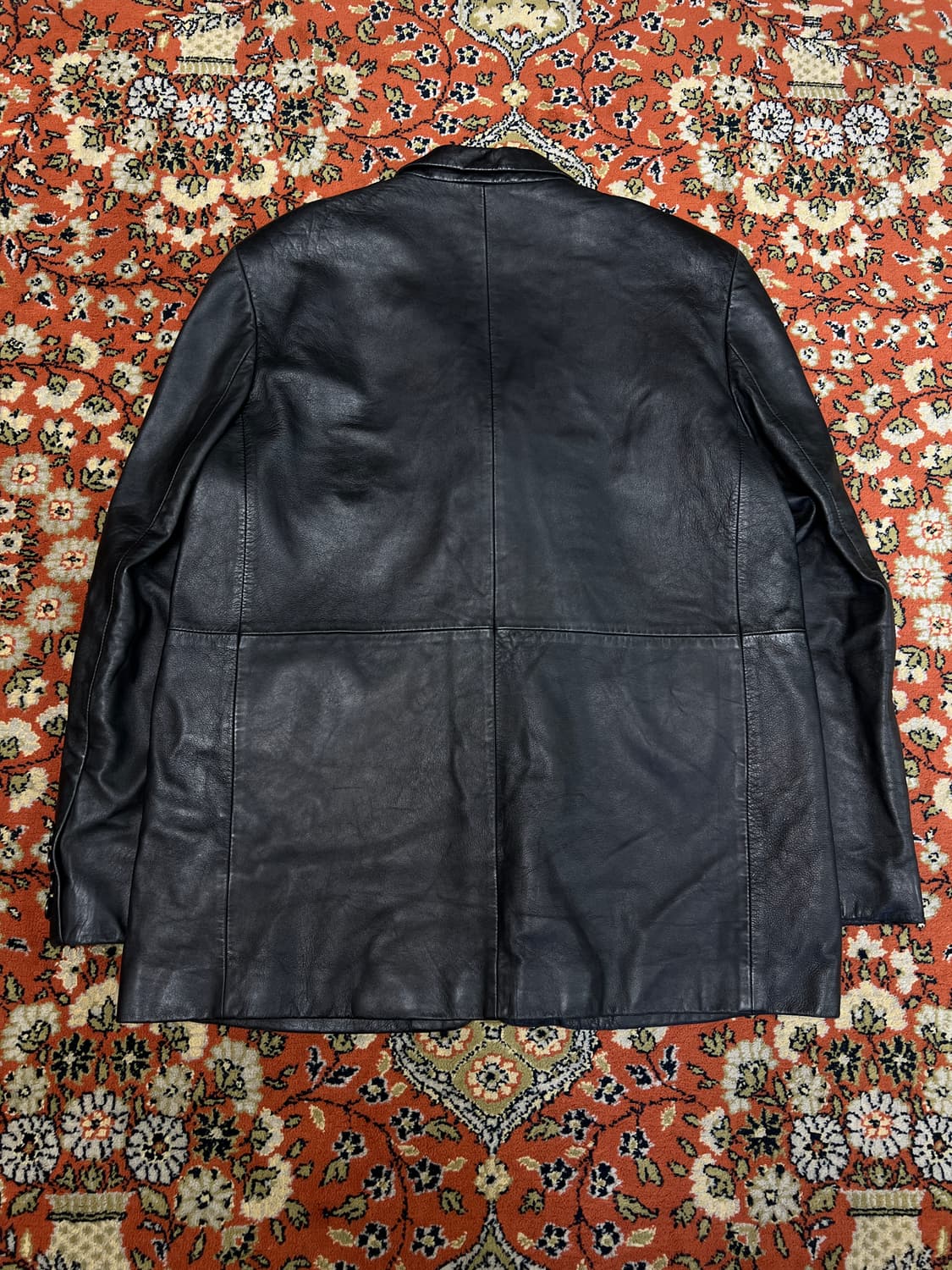 [L] 램스킨 빈티지 양가죽 블레이저 자켓 상품이미지4