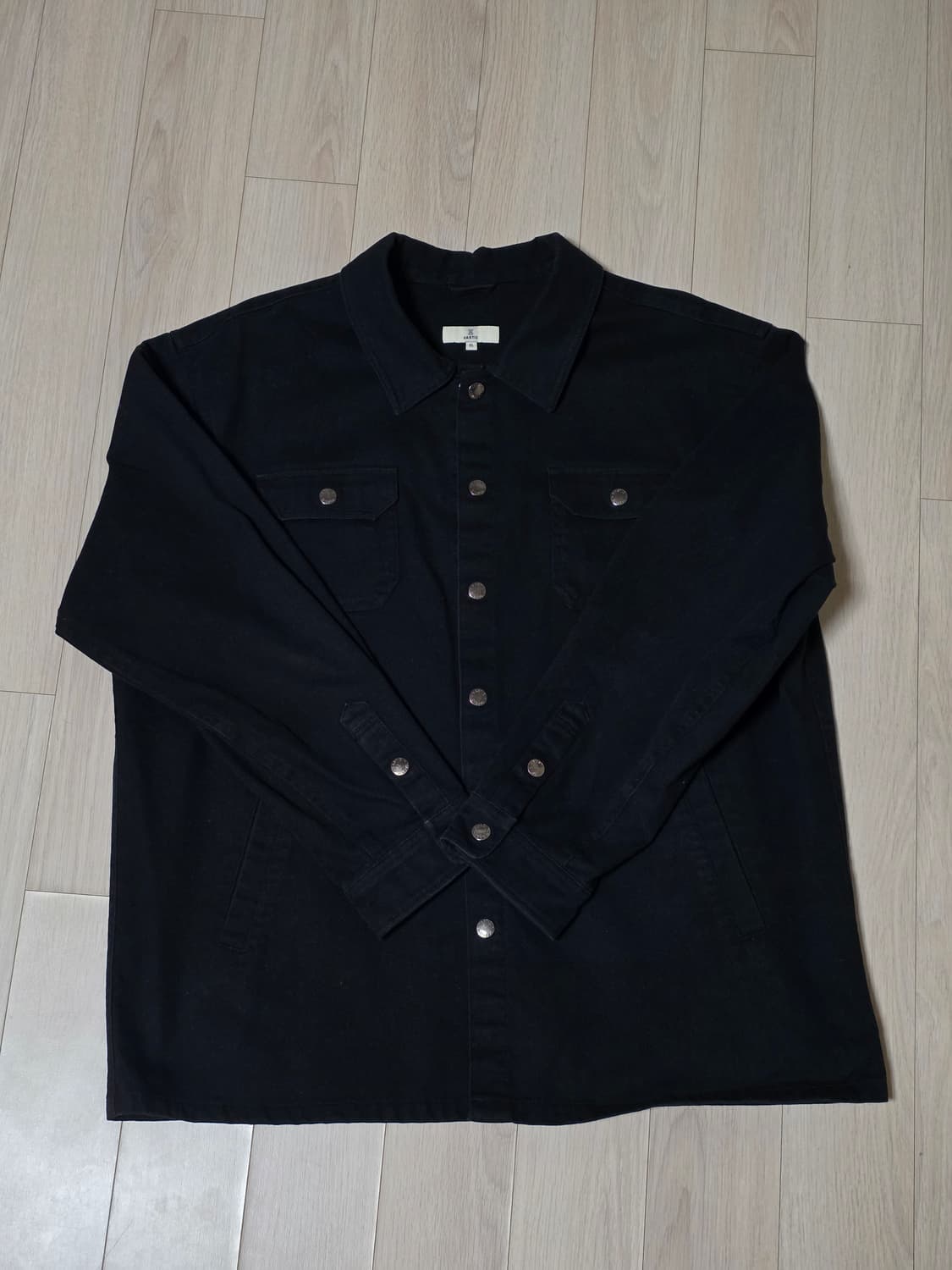 VASTIC 블랙 데님 자켓 XL 상품이미지1