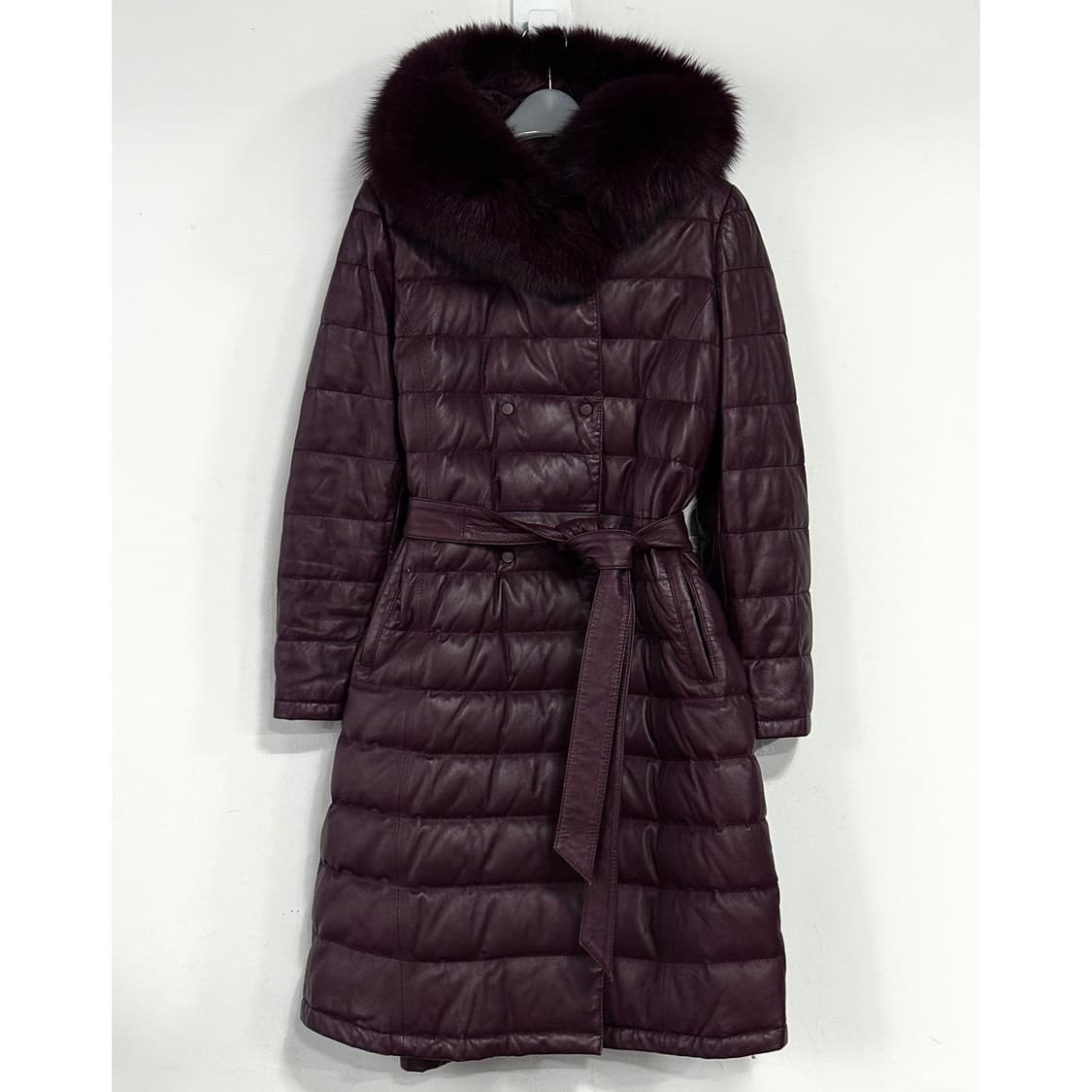 로보 ROBO 폭스퍼 후드 롱 다운 점퍼 상품이미지2