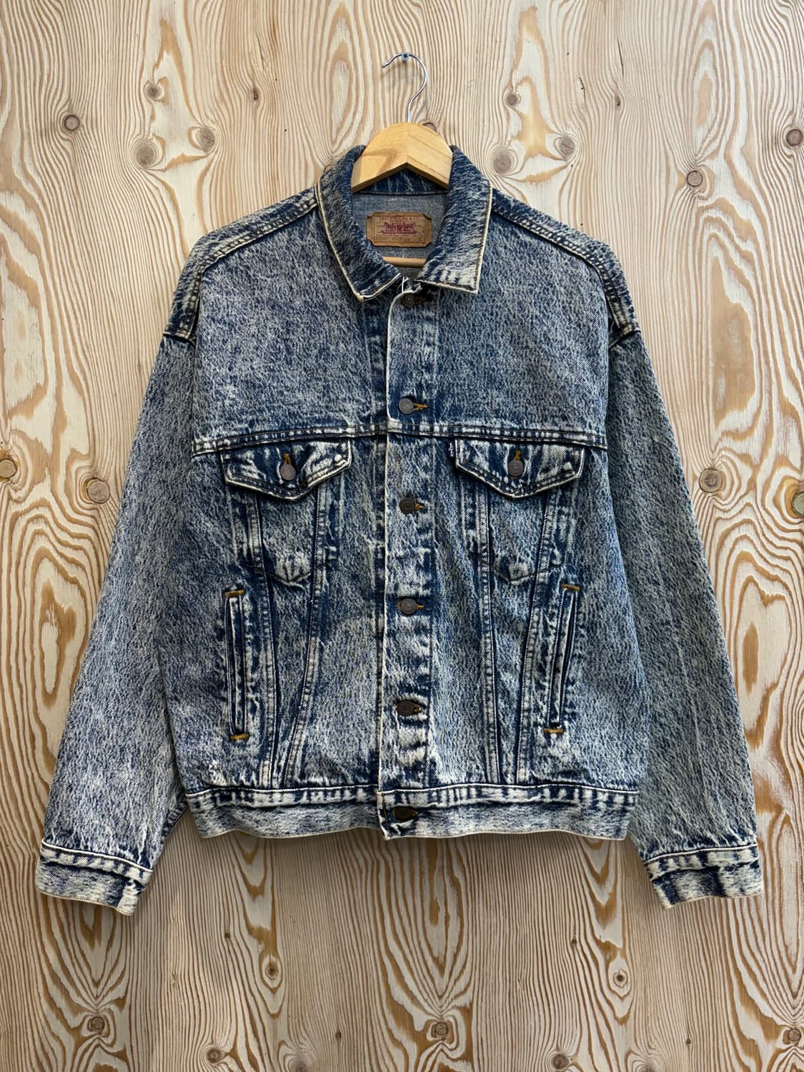 Made in USA 리바이스 70507 0510 아이스워싱 트러커자켓 상품이미지1