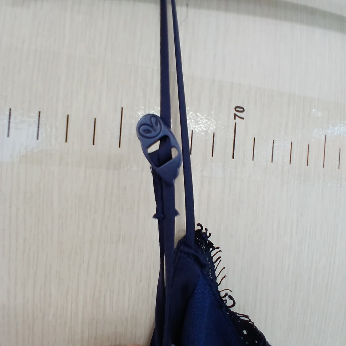 럭키 슈에뜨 블루 레이스 플리츠 슬립 원피스 36 상품이미지8