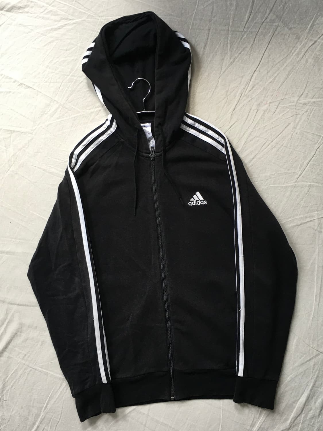 아디다스 삼선라인 후드집업 상품이미지3
