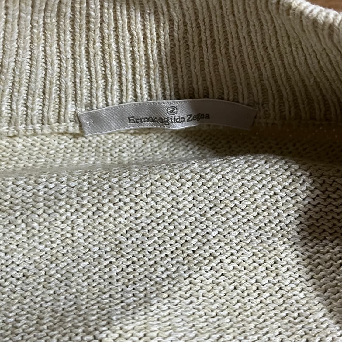 [100] 에르메네질도 제냐 니트집업 상품이미지3