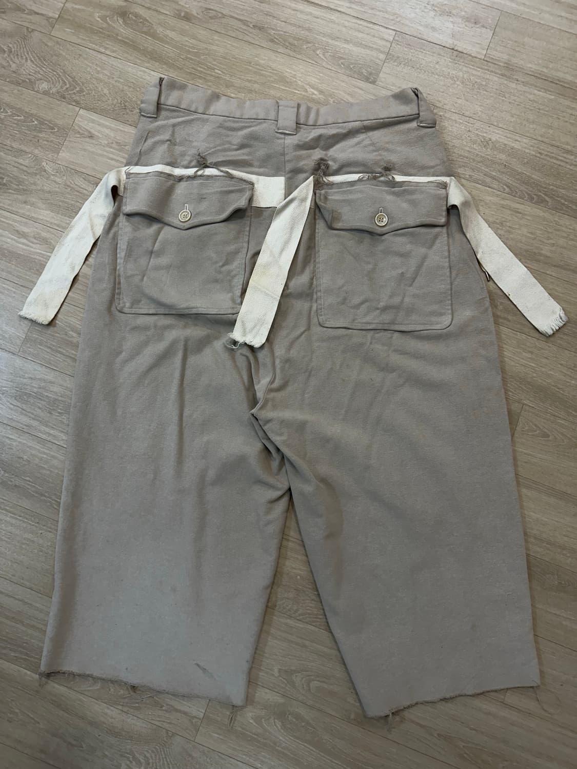 메종미하라야스히로 데끼 크롭 팬츠 상품이미지2